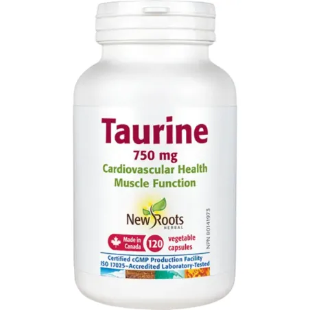 Taurine 750mg 120 Veg Caps