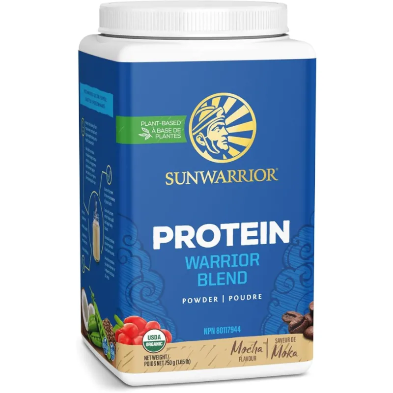 Sunwarrior Warrior Blend Organic Mocha 750g | Unbeatable Prices, Daily Deals | VITASHOP