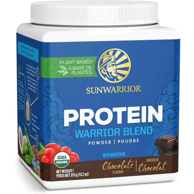 Sunwarrior Warrior Blend Organic Chocolate 375g | Unbeatable Prices, Daily Deals | VITASHOP