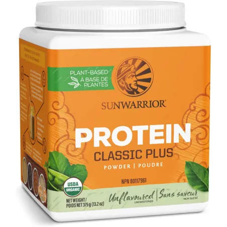 Sunwarrior Classic Plus Organic Unflavoured 375g | Unbeatable Prices, Daily Deals | VITASHOP