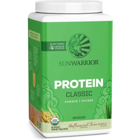 Sunwarrior Classic Protein Organic Unflavoured 750g | Unbeatable Prices, Daily Deals | VITASHOP