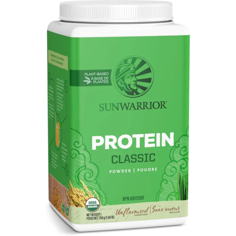 Sunwarrior Classic Protein Sans Saveur Biologique 750g | Prix imbattables, Bonnes Affaires du jour | VITASHOP