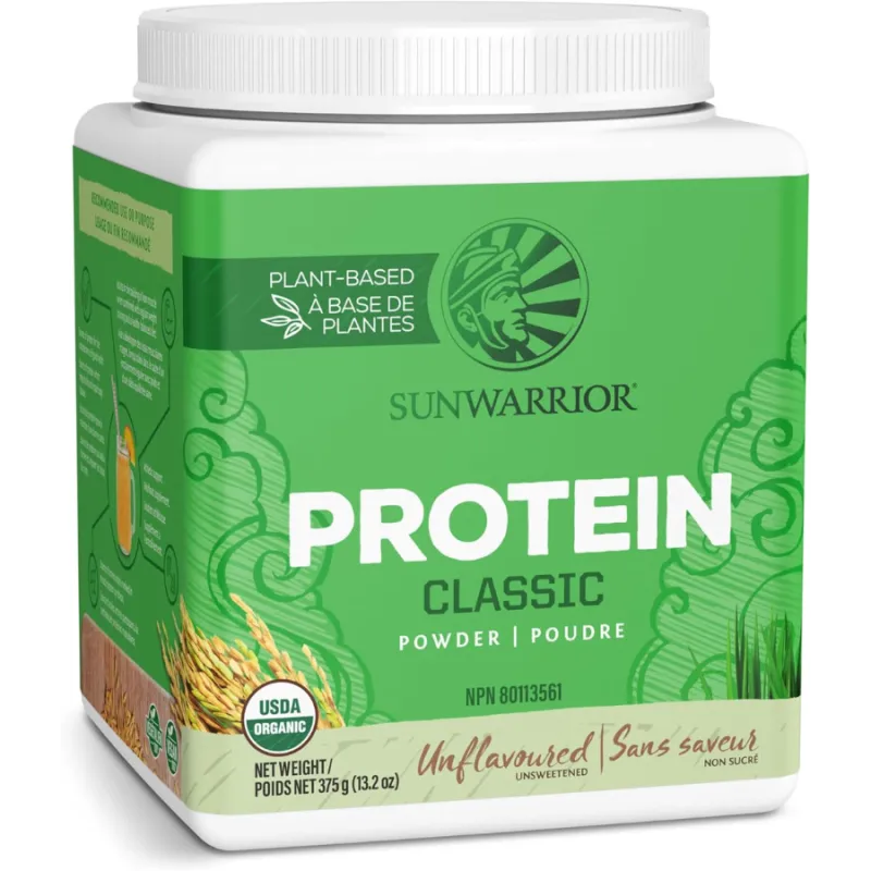 Sunwarrior Classic Protein Organic Unflavoured 375g | Unbeatable Prices, Daily Deals | VITASHOP