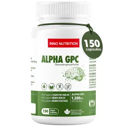 INNO NUTRITION Alpha GPC 600mg 150 Capsules | Unbeatable Prices, Daily Deals | VITASHOP