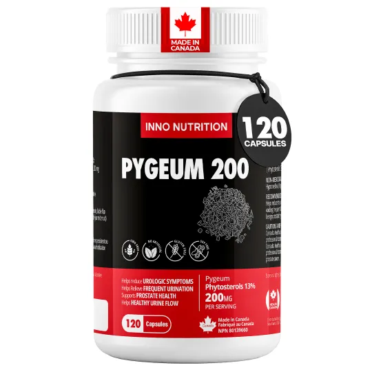 INNO NUTRITION Pygeum Extract 200mg 120 Capsules | Unbeatable Prices, Daily Deals | VITASHOP
