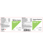 Trophic Vitamins 트로픽 비타민즈 소화 효소 슈프림 120 식물성 캡슐 | 매일 업데이트되는 특가 상품 | VITASHOP