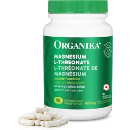 Organika Magnesium L-Threonate 90 V. Capsules | Unbeatable Prices, Daily Deals | VITASHOP