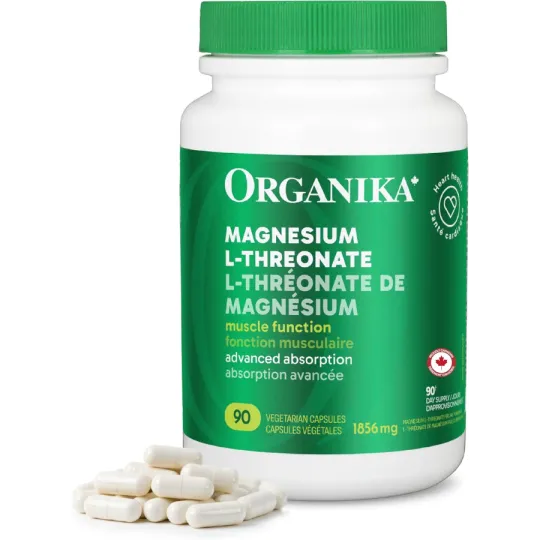 Organika Magnesium L-Threonate 90 V. Capsules | Unbeatable Prices, Daily Deals | VITASHOP