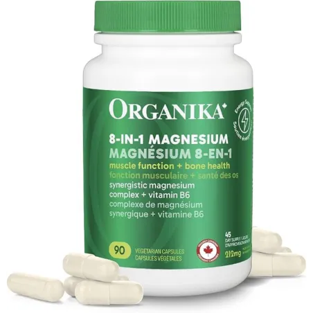 Organika 8-in-1 Magnesium 90 V. Capsules | Unbeatable Prices, Daily Deals | VITASHOP