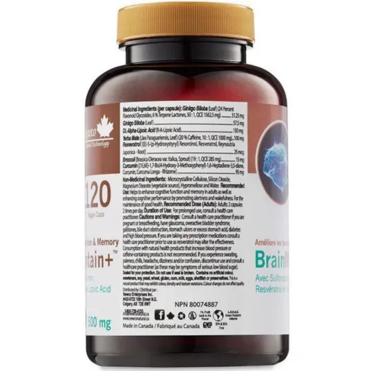 Newco Brain Maintain+™ 120 Veggie Caps | Unbeatable Prices, Daily Deals | VITASHOP