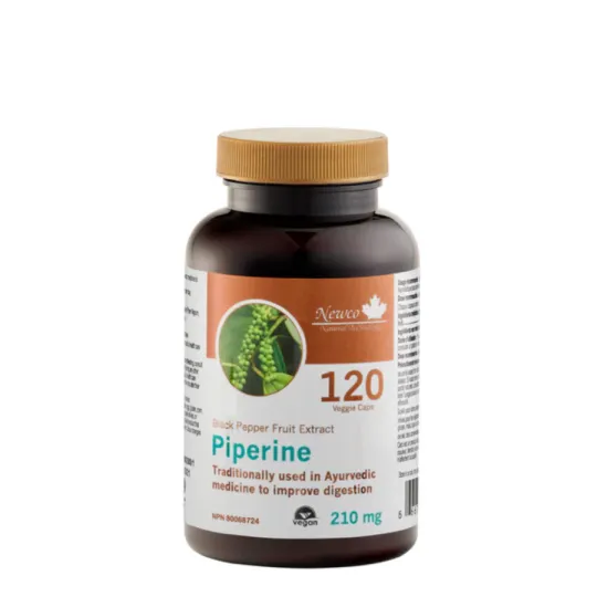 Newco Piperine 120 Veggie Caps | Unbeatable Prices, Daily Deals | VITASHOP