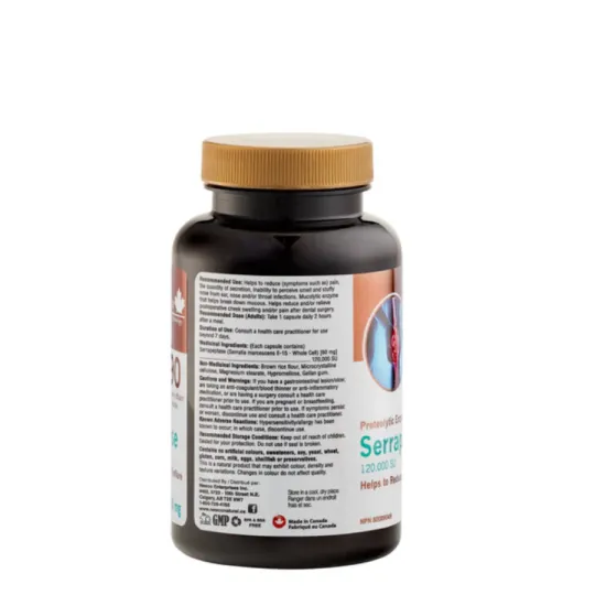 Newco Serrapeptase 120,000 SU 90 Delayed Release Caps | Unbeatable Prices, Daily Deals | VITASHOP