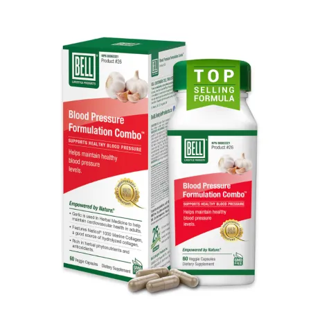 Bell Lifestyle Blood Pressure Formulation Combo 60 Capsules | Unbeatable Prices, Daily Deals | VITASHOP