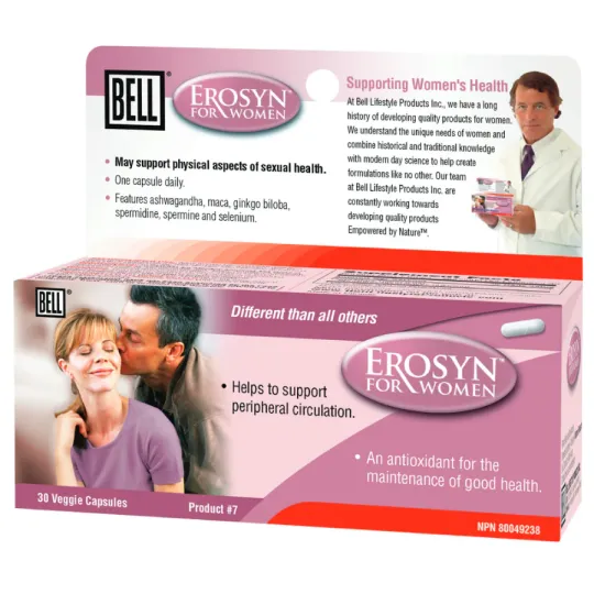 Bell Lifestyle 여성용 Erosyn 30캡슐 | 뛰어난 가격, 일일 특가 | VITASHOP