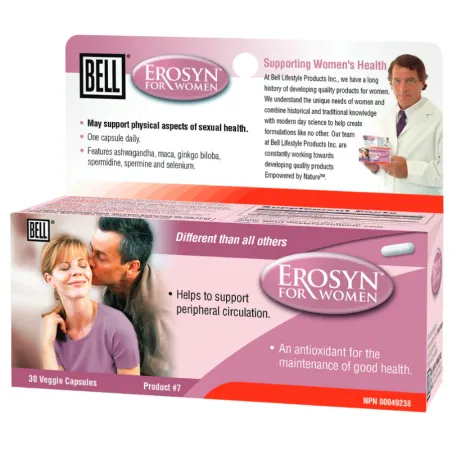 Bell Lifestyle 여성용 Erosyn 30캡슐 | 뛰어난 가격, 일일 특가 | VITASHOP