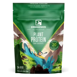 Ergogenics Nutrition 植物蛋白, 黑巧克力 720 克 | 无与伦比的价格，每日优惠 | VITASHOP