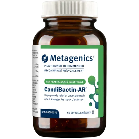 Metagenics CandiBactin-AR 60 Capsules Molles | Prix Imbattables, Offres Quotidiennes | VITASHOP