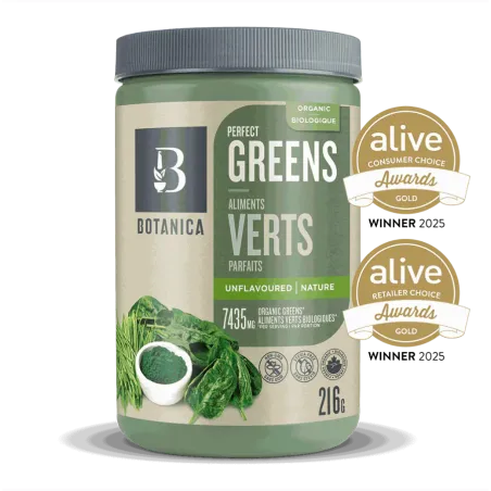 Botanica Perfect Greens, Unflavoured 216 g | Unbeatable Prices, Daily Deals | VITASHOP