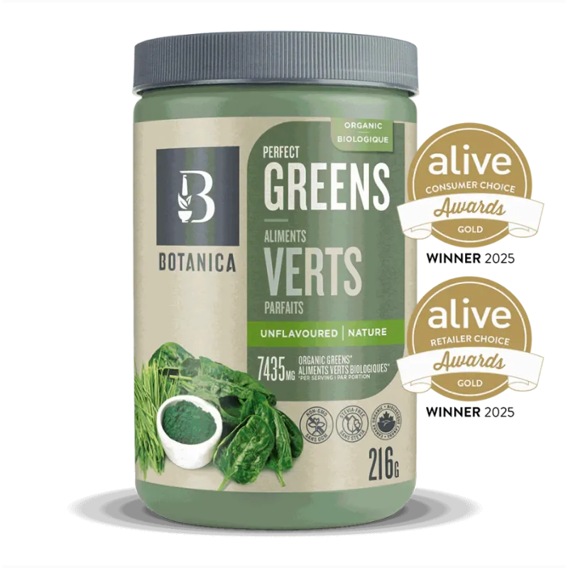 Botanica Perfect Greens, Unflavoured 216 g | Unbeatable Prices, Daily Deals | VITASHOP