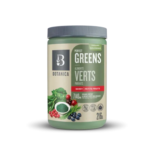 Botanica 퍼펙트 그린, 베리 216 g | 최고의 가격, 매일 할인 | VITASHOP