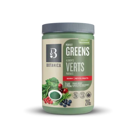 Botanica Perfect Greens, Baies 216 g | Prix imbattables, Offres quotidiennes | VITASHOP