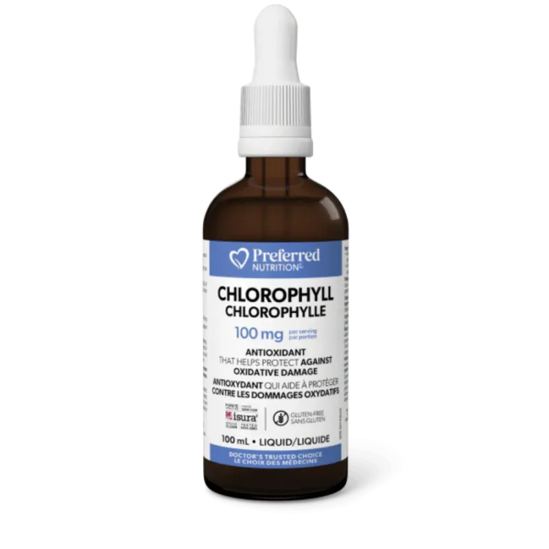 Preferred Nutrition Chlorophyll 100 mg 100 mL | Unbeatable Prices, Daily Deals | VITASHOP