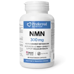 Preferred Nutrition NMN 300 mg 60 Veg Capsules | Unbeatable Prices, Daily Deals | VITASHOP