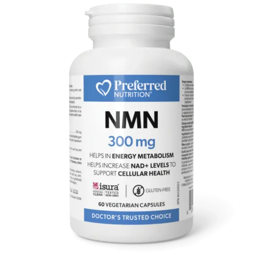 Preferred Nutrition NMN 300 mg 60 Veg Capsules | Unbeatable Prices, Daily Deals | VITASHOP