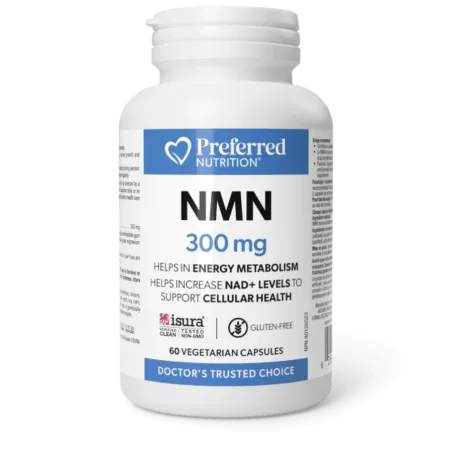 Preferred Nutrition NMN 300 mg 60 베지 캡슐 | 뛰어난 가격, 일일 특가 | VITASHOP