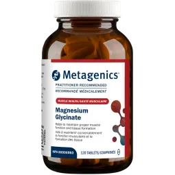 Metagenics Magnésium Glycinate 120 Comprimés | Prix imbattables, Offres quotidiennes | VITASHOP