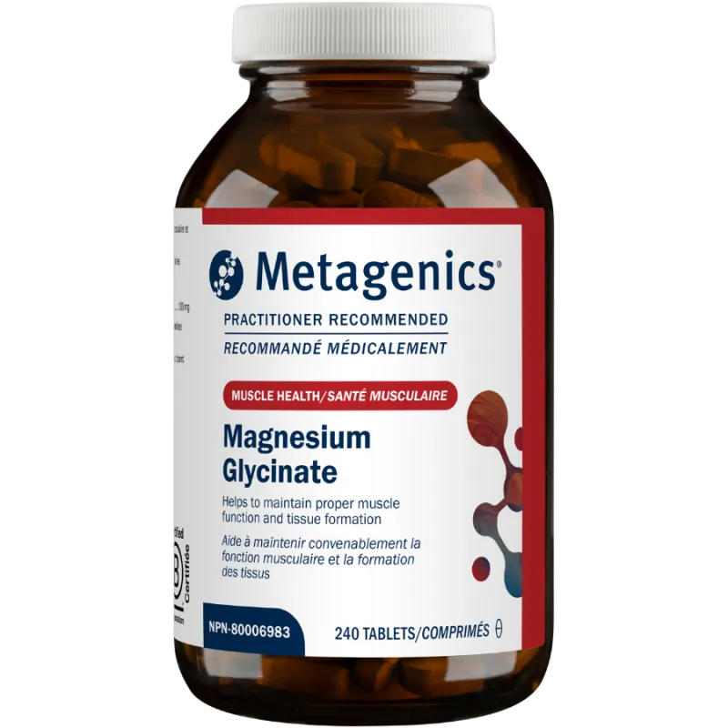 Metagenics Magnesium Glycinate 240 Tabs | Unbeatable Prices, Daily Deals | VITASHOP