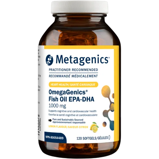 Metagenics OmegaGenics Fish Oil EPA-DHA 1000 mg 120 Softgels | Unbeatable Prices, Daily Deals | VITASHOP