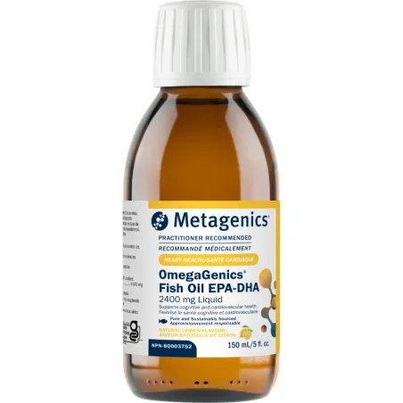 Metagenics OmegaGenics Fish Oil EPA-DHA 2400 mg 150 mL | Unbeatable Prices, Daily Deals | VITASHOP