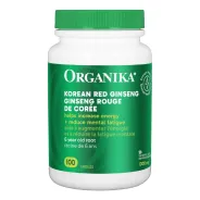 Organika Ginseng - Korean Red 100 Capsules | Unbeatable Prices, Daily Deals | VITASHOP