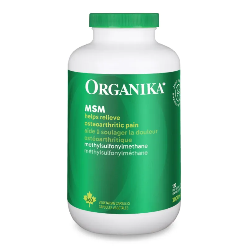 Organika MSM 360 Vegi Capsules | Unbeatable Prices, Daily Deals | VITASHOP