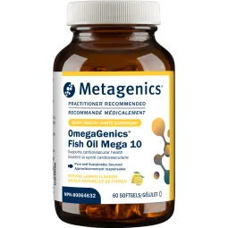 Metagenics OmegaGenics 鱼油 Mega 10 60 软胶囊 | 无与伦比的价格，每日优惠 | VITASHOP