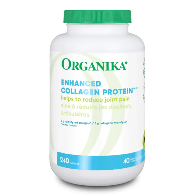 Organika Enhanced Collagen Protein 500mg 240Capsules | Unbeatable Prices, Daily Deals | VITASHOP