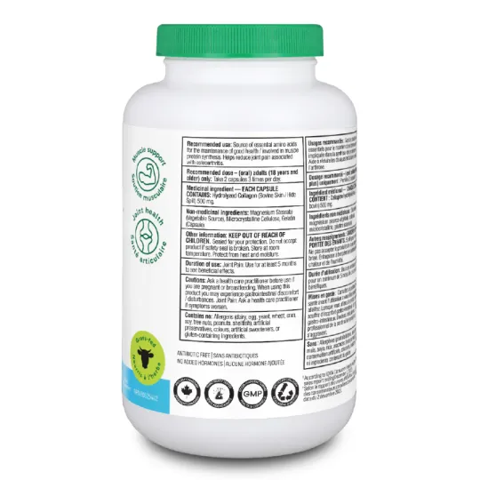 Organika Enhanced Collagen Protein 500mg 240Capsules | Unbeatable Prices, Daily Deals | VITASHOP