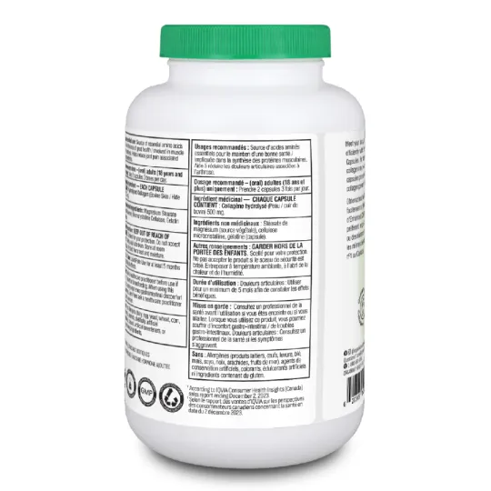 Organika Enhanced Collagen Protein 500mg 240Capsules | Unbeatable Prices, Daily Deals | VITASHOP