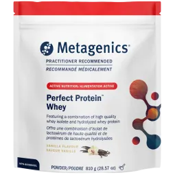 Metagenics Perfect Protein Whey Vanille 810 g | Prix imbattables, Offres quotidiennes | VITASHOP
