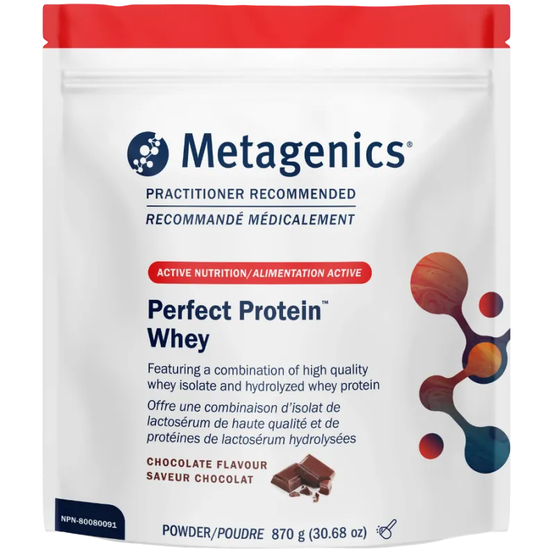 Metagenics Perfect Protein Whey Chocolat 870 g | Prix imbattables, Offres quotidiennes | VITASHOP