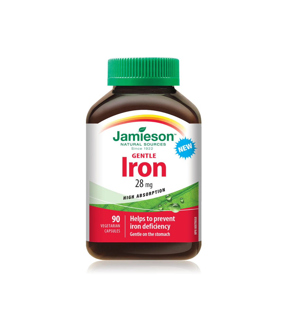 Jamieson Gentle Iron 28 mg 90 Caplets | Unbeatable Prices, Daily Deals | VITASHOP