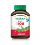 Jamieson Gentle Iron 28 mg 90 Caplets | Unbeatable Prices, Daily Deals | VITASHOP