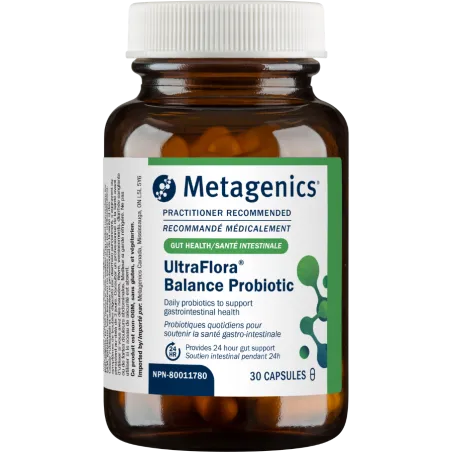 Metagenics UltraFlora Balance Probiotique 30 Gélules | Prix imbattables, Offres quotidiennes | VITASHOP