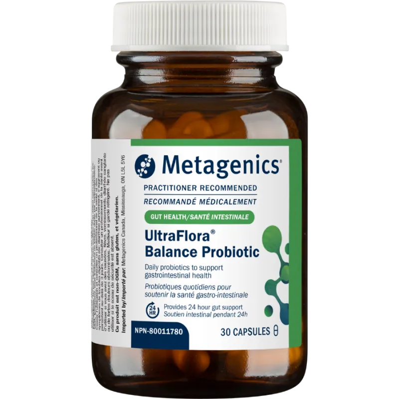 Metagenics UltraFlora Balance Probiotic 30 Capsules | Unbeatable Prices, Daily Deals | VITASHOP