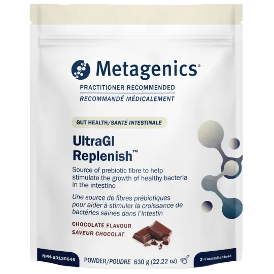 Metagenics UltraGI Replenish Chocolat 630 g | Prix imbattables, Offres quotidiennes | VITASHOP