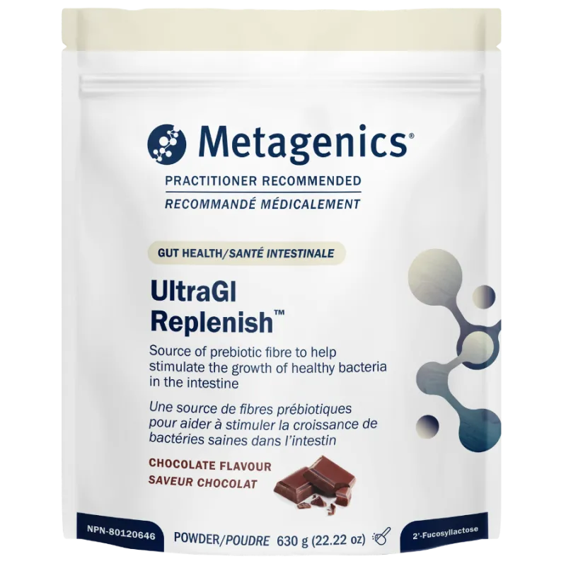 Metagenics UltraGI Replenish Chocolat 630 g | Prix imbattables, Offres quotidiennes | VITASHOP