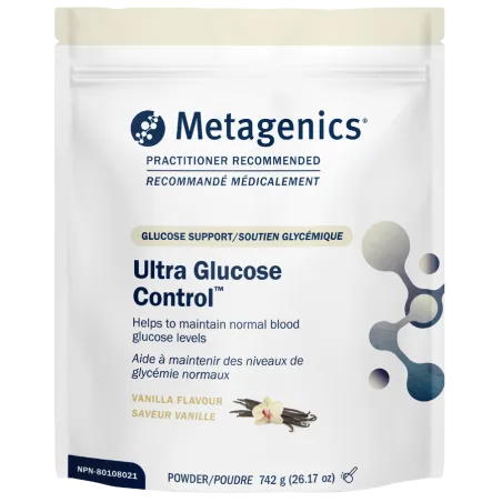 Metagenics Ultra Glucose Control Vanille 742 g | Prix imbattables, Offres quotidiennes | VITASHOP