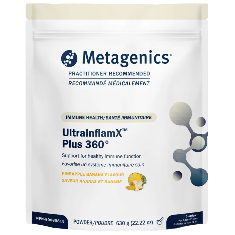 Metagenics UltraInflamX Plus 360 菠萝香蕉 630 克 | 无与伦比的价格，每日优惠 | VITASHOP