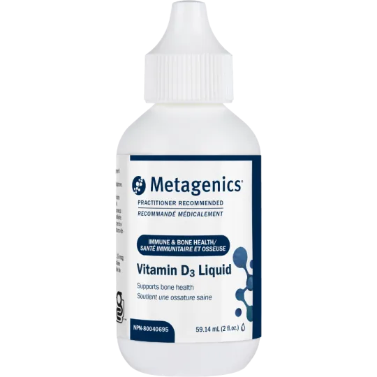 Metagenics Vitamine D3 Liquide 59,14 mL | Prix imbattables, Offres quotidiennes | VITASHOP